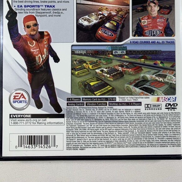 PlayStation 2 Game EA Sports NASCAR Thunder 2003 Complete Tested Rated E Tested - Picture 5 of 5